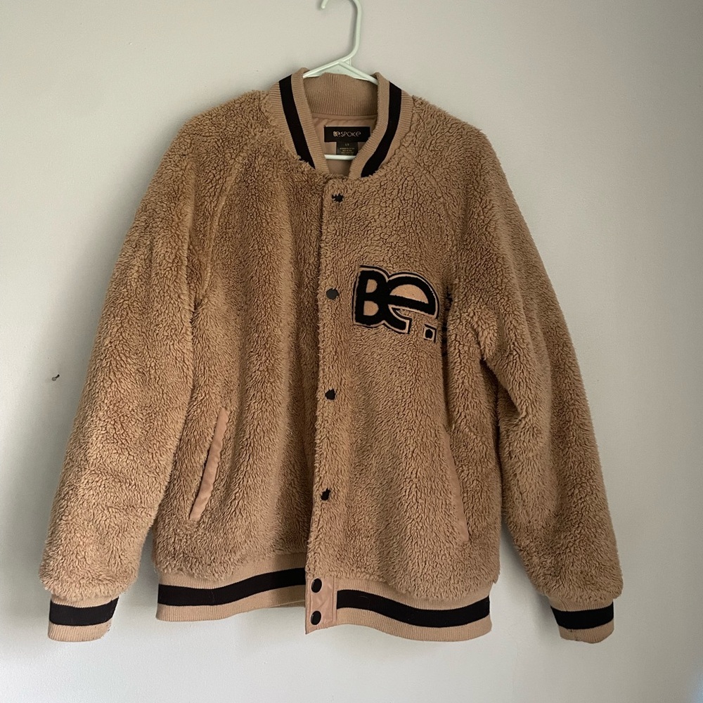 teddy bear bomber jacket!!